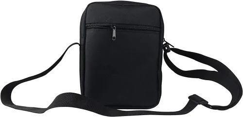 Vista 6 de HUGS IDEA Bolso bandolera pequeño con cara de animales, Gato negro