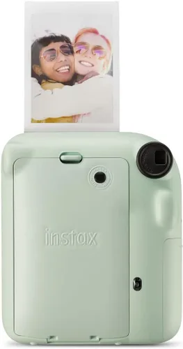 Vista 4 de Fujifilm instax Mini 12 - Cámara instantánea con paquete de 20 películas de disparo, color verde menta