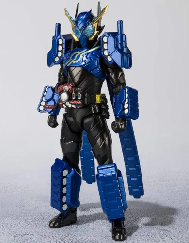 Vista 3 de Bandai Tamashii Nations S.H. Figuarts Kamen Rider Build Tank Tank Forma "Kamen Rider Build" Figura de acción