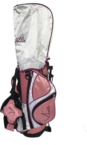 Vista 8 de Lady E - Juego de palos de golf rosas para niñas de 4 a 7 años (rosa-negro, edad de 4 a 7 años)