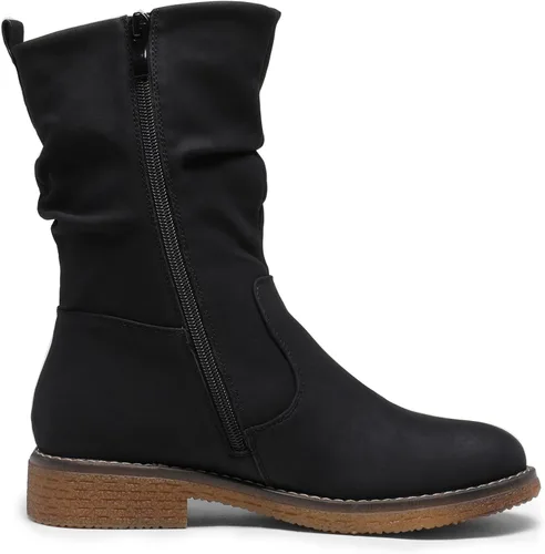 Vista 3 de DREAM PAIRS Botas de invierno a media pantorrilla para mujer