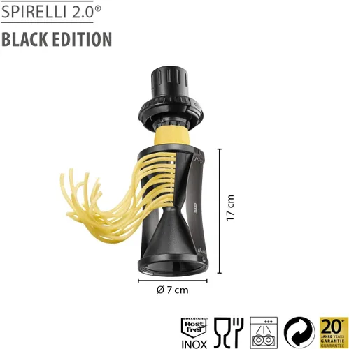 Vista 2 de GEFU Spiral Cutter SPIRELLI 2.0 Vegetable Noodle Cutter for Zoodles