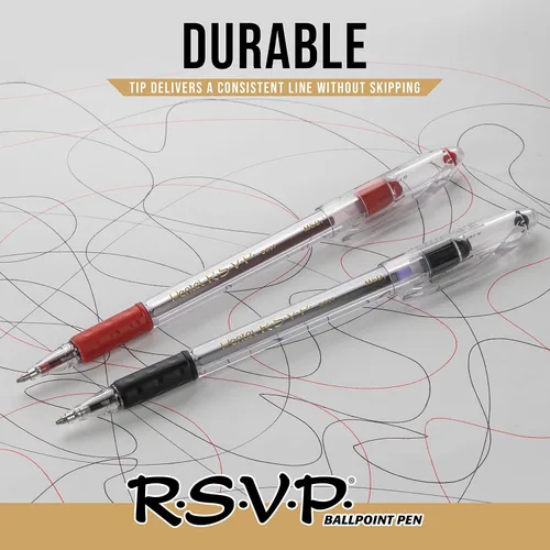 Vista 4 de Pentel - Bolígrafo RSVP, Negro