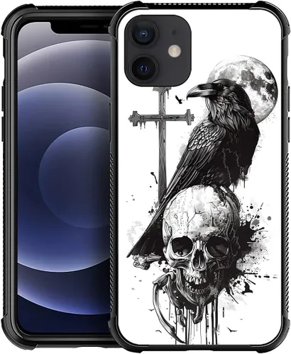 Vista 276 de Funda compatible con iPhone 8 Plus, diseño de oso de bosque otoñal, a prueba de golpes, antiarañazos, carcasa trasera de policarbonato duro
