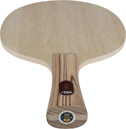 Vista 4 de Stiga Cuchilla de tenis de mesa pura, hoja de madera redonda para jugadores ofensivos avanzados experimentados, aprobados por competencia