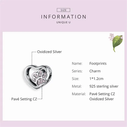 Vista 87 de Abalorios de plata de ley para pulseras, collares, familia para siempre, circonita cúbica, regalo de joyería para mujeres
