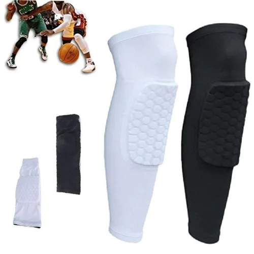 Vista 4 de Kisangel Rodilleras de baloncesto para hombre, rodilleras deportivas para correr, hombres y mujeres, entrenamiento deportivo, voleibol, rodilleras