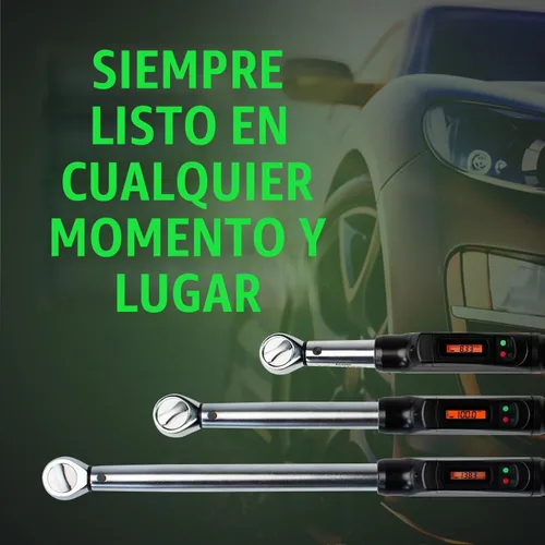 Vista 7 de eTORK - Llave dinamométrica estilo clic Llave dinamométrica de 3/8 Llave dinamométrica de 100 libras Llave dinamométrica automática Llave