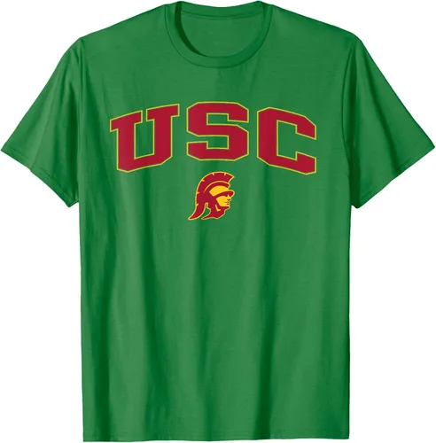 Vista 4 de USC Apparel Southern Cal Trojans Classic Logo Camiseta oficial Negro