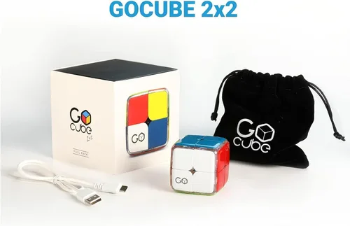 Vista 3 de GoCube Paquete - Obtén el galardonado y el nuevo 2x2 para tu familia (o para ti mismo) haz una noche familiar y una noche divertida