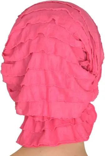 Vista 6 de Gorros Chemo Beanies, talla única , Hot Pink