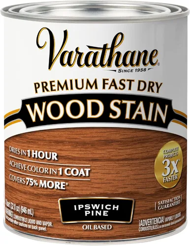 Vista 57 de Varathane 262023 - Tinte de madera prémium de secado rápido, Spring Oak, media pinta