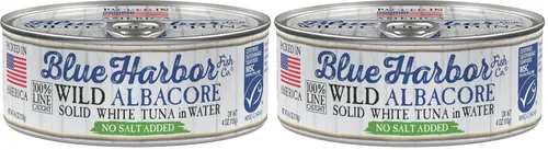 Vista 8 de Blue Harbor Fish Co. - Atún albacora salvaje en agua sin sal añadida, 4.6 onzas