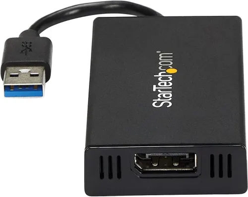 Vista 2 de StarTech Adaptador de Gráficos de Vídeo para Monitores Múltiples Externo USB 3.0 a DisplayPort 4K - Tarjeta de Vídeo USB 3.0 - Ultra HD 4K