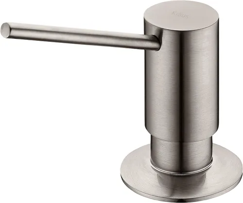 Vista 12 de Dispensador de jabón y loción de cocina Kraus en acero inoxidable libre de manchas, KSD-54SFS Acero inoxidable sin manchas.