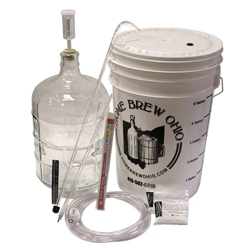 Vista 6 de Equipo para hacer vino Winemakers Depot WEK05G, de vidrio, 3 galones.