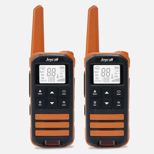 Vista 8 de Walkie Talkies de largo alcance para adultos con alerta meteorológica NOAA Walkie Talkies portátiles recargables 22 radios FRS bidireccionales Negro