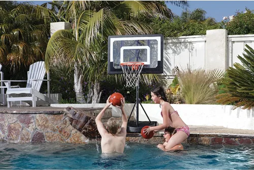 Vista 3 de SKLZ Pro Sistema de aro de minibásquet Mini Ball altura ajustable 3,5 pies -7 ft. y 7 pulgadas