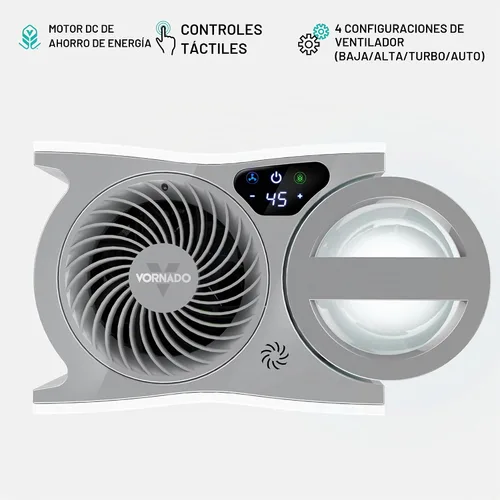 Vista 3 de Vornado evdc300 Smart humidificador por evaporación con apagado automático de energía