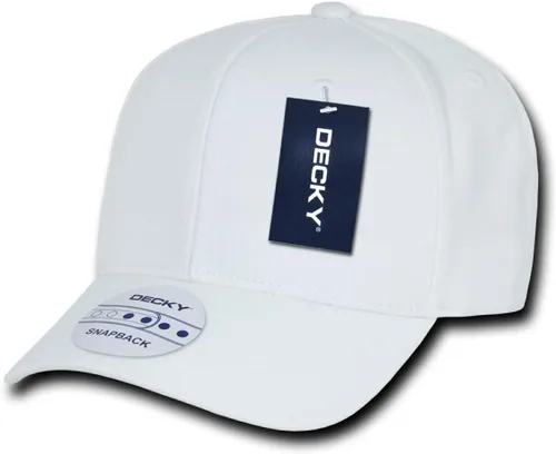Vista 9 de DECKY Snapbacks de pico curvo acrílico