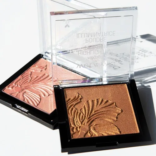 Vista 17 de wet n wild MegaGlo - Polvo resaltador, maquillaje iluminador, brillo brillante, tiempo de floración de oro rosa rosa Bloom Time