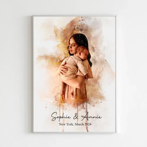 Vista 9 de KORAFINA Pintura personalizada para el hogar, arte de pared, retrato de casa, pintura de casa en acuarela, dibujo de casa retrato personalizado