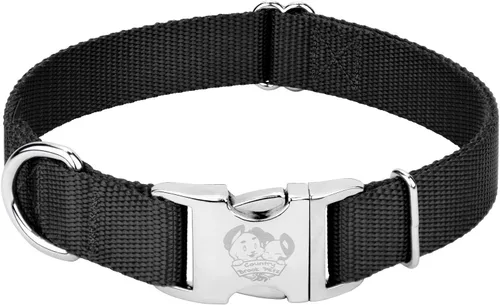 Vista 9 de Country Brook Petz – Collar de nailon premium para perro con hebilla de metal para razas pequeñas, medianas y grandes - 10+ colores geniales