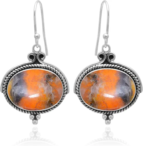 Vista 21 de Veracity Jewelry - Aretes de plata de ley con piedras preciosas para mujeres y niñas, regalo para su cumpleaños, aniversario, esposa, mamá, novia