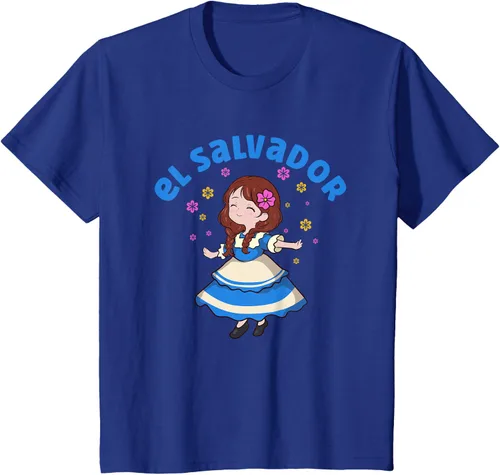 Vista 49 de Camiseta de mujer hispana con bandera salvadoreña de El Salvador Orgullosa, Negro