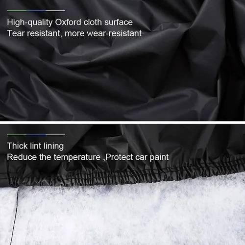 Vista 4 de Car Cover Compatible with Dacia Duster Logan Mcv sandero Outdoor car Cover 100% Waterproof Windproof dust-Proof Anti-Snow All-Weather Protection