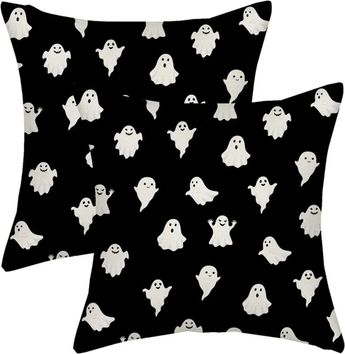 Vista 44 de Juego de 2 fundas de almohada para el 4 de julio, 16 x 16 pulgadas, Día de la Independencia, Día de los Caídos, decoración al aire libre, almohadas