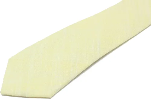 Vista 31 de Corbata delgada de algodón cambray para hombre, estilo desgastado texturizado - 2 1/2 pulgadas de ancho