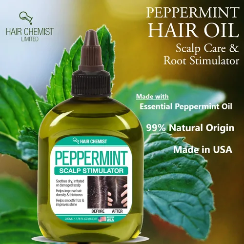 Vista 7 de Hair Chemist Estimulador de cuero cabelludo de menta, 7.1 onzas, tratamiento de cuero cabelludo sin menta y crema hidratante para el cuero