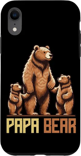 Vista 24 de Papa Bear Lover Father Dad Parent Father's Day Sunglasses Case for iPhone 16