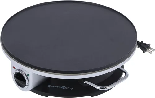 Vista 5 de Máquina de panqueques Fabricante de enchufes Utensilios para hornear Fabricante de panqueques para el hogar Material Crepe Maker Grill Aluminio