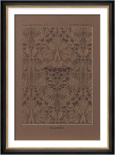 Vista 211 de MUDECOR Lienzo enmarcado prémium para pared, pinos nevados en bosque de invierno, ilustraciones modernas, arte contemporáneo, escénico, divertido