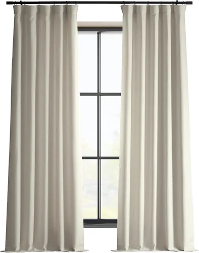 Vista 15 de HPD Half Price Drapes Cortinas italianas de lino sintético de 84 pulgadas de largo, cortinas de oscurecimiento para dormitorio y sala de estar, 50 x
