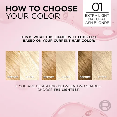 Vista 6 de L'Oreal Paris Excellence Crème Tinte Permanente para el Cabello, Color de Cabello de Triple Cuidado con Complejo Pro-Keratina para una Cobertura