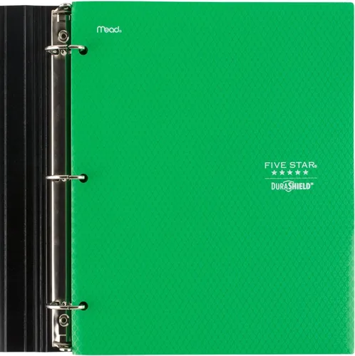 Vista 5 de Five Star DuraShield - Carpeta de plástico antimicrobiana de 2 bolsillos, 4 unidades (330010-ECM)
