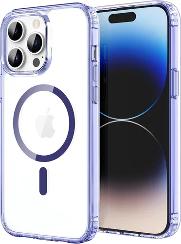 Vista 76 de CACOE Funda magnética para iPhone 12 y iPhone 12 Pro de 6.1 pulgadas - Compatible con MagSafe y soporte magnético para teléfono en el automóvil,