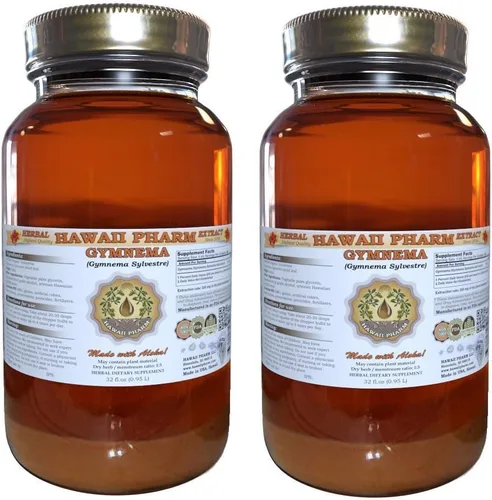 Vista 5 de Hawaii Pharm Gymnema (Gymnema Sylvestre) Extracto Líquido 2x4 oz