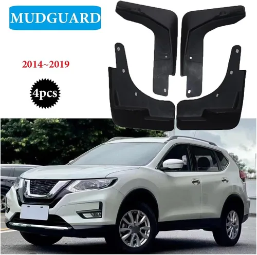 Vista 2 de Guardabarros para guardabarros, accesorios para coche compatibles con Nissan X-Trail T32 2014 ~ 2019