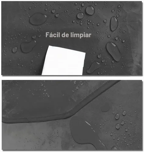 Vista 4 de Amakunft - Tapete hexagonal impermeable lavable para corralito de juegos para animales pequeños (42.5 x 41 pulgadas), forro de ropa de cama