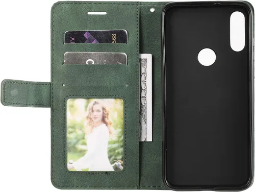 Vista 4 de Funda para Motorola Moto E 7ª generación 2020, funda para Motorola Moto E 2020 / Moto E 7ª generación 2020 XT2052DL XT2052-2PP Funda con tapa