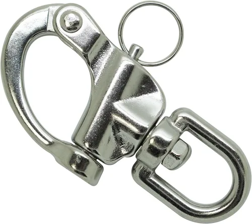 Vista 2 de Scuba Choice SS - Grilletes giratorios de liberación rápida para barcos