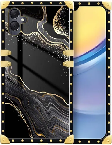 Vista 39 de Funda compatible con Samsung Galaxy A03S 4G, TPU suave de lujo y parte trasera de policarbonato duro para niñas y mujeres, funda protectora a prueba