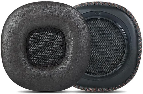Vista 3 de Mid ANC - Almohadillas de repuesto compatibles con auriculares Marshall Mid ANC Active Noise Cancelling On-Ear, color negro con clip