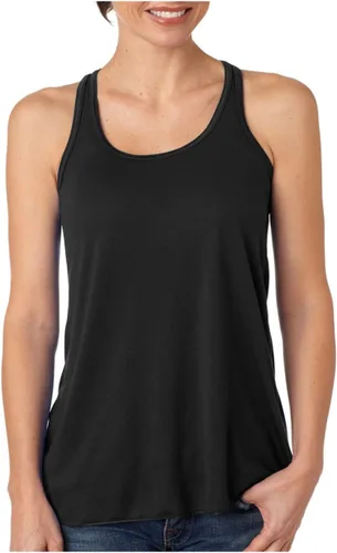Vista 30 de Bella - Camiseta de tirantes para mujer, con espalda cruzada y holgada Athletic Heather