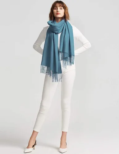 Vista 3 de maamgic Chales de pashmina para mujer, grandes, suaves, con sensación de cachemira, bufanda ligera