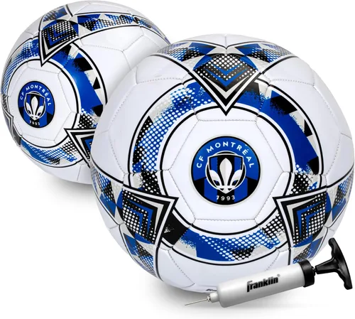 Vista 29 de Franklin Sports Pelotas de fútbol oficiales del equipo MLS - Balones de fútbol oficiales tamaño 5 - Balón de fútbol de tamaño y peso reglamentario